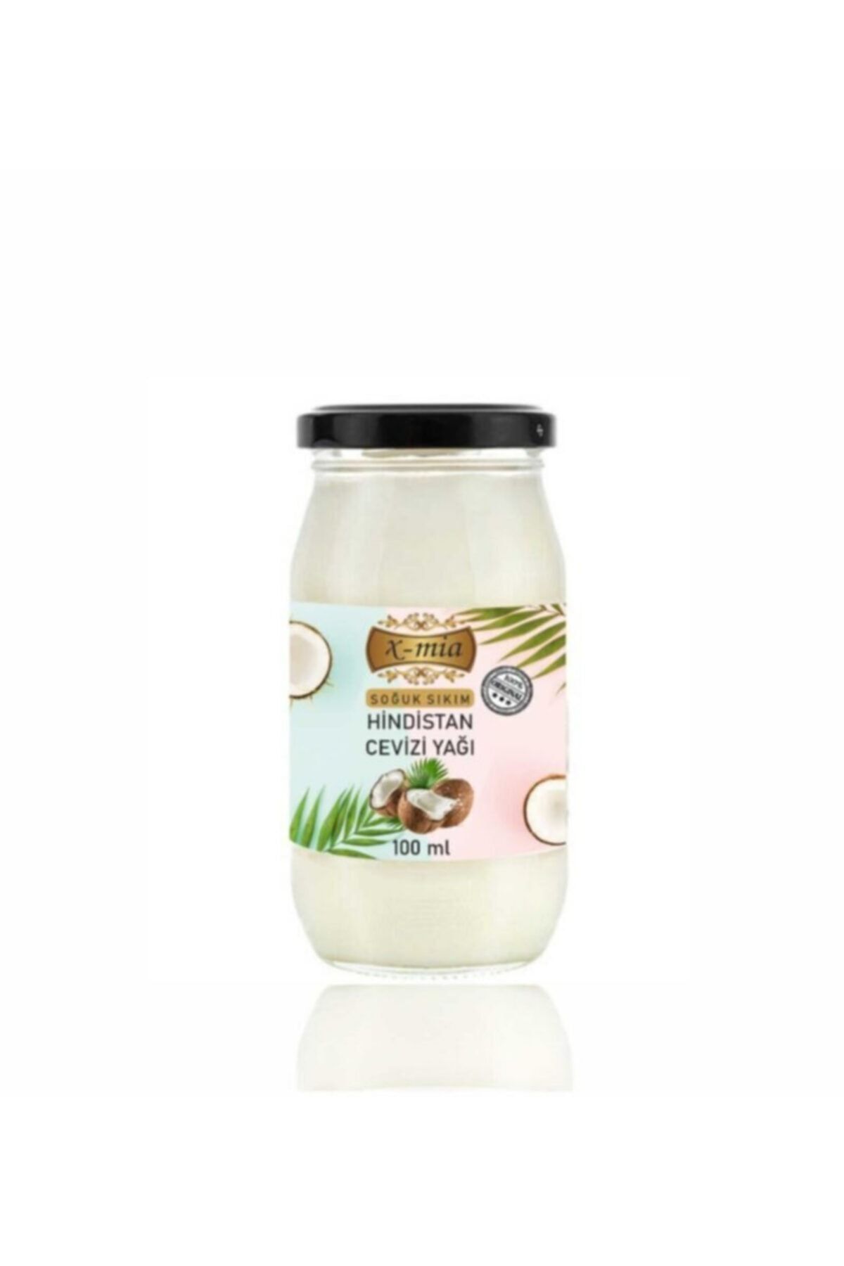 xmia Organik Soğuk Sıkım Hindistan Cevizi Yağı 100 Gr (coconut Oil)