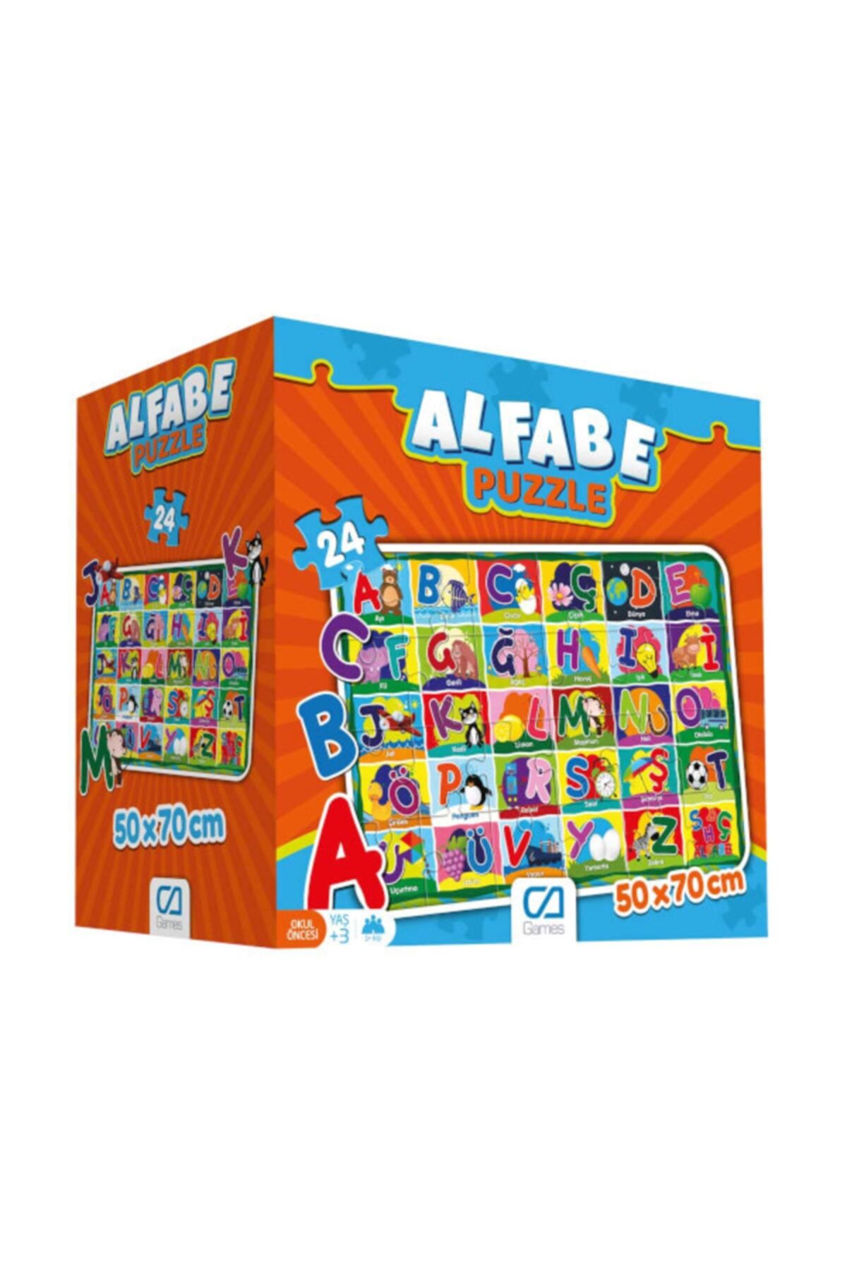 CA Games Alfabe Puzzle (24 Parça)