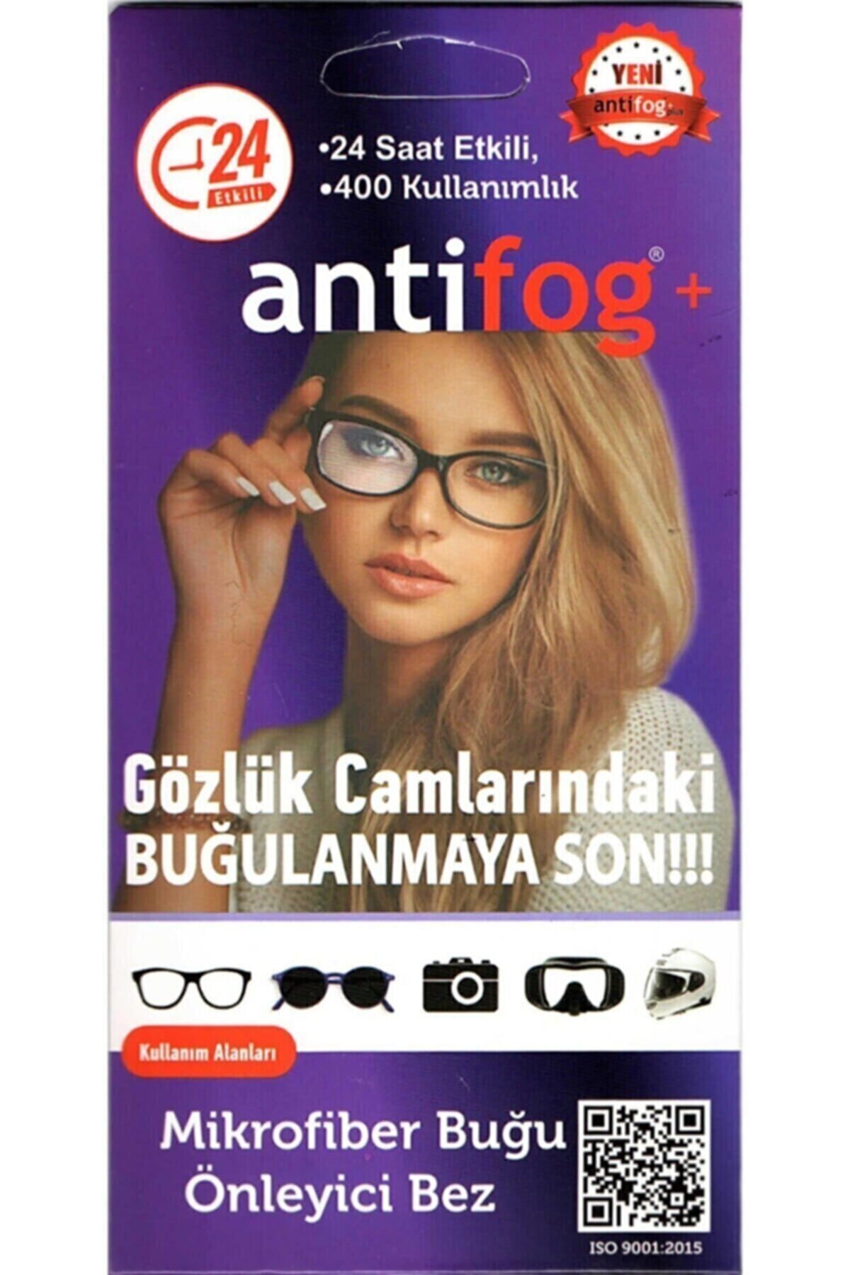 Opticleaner Antifog Gözlük Camı Buğu Önleyici Microfiber Bez