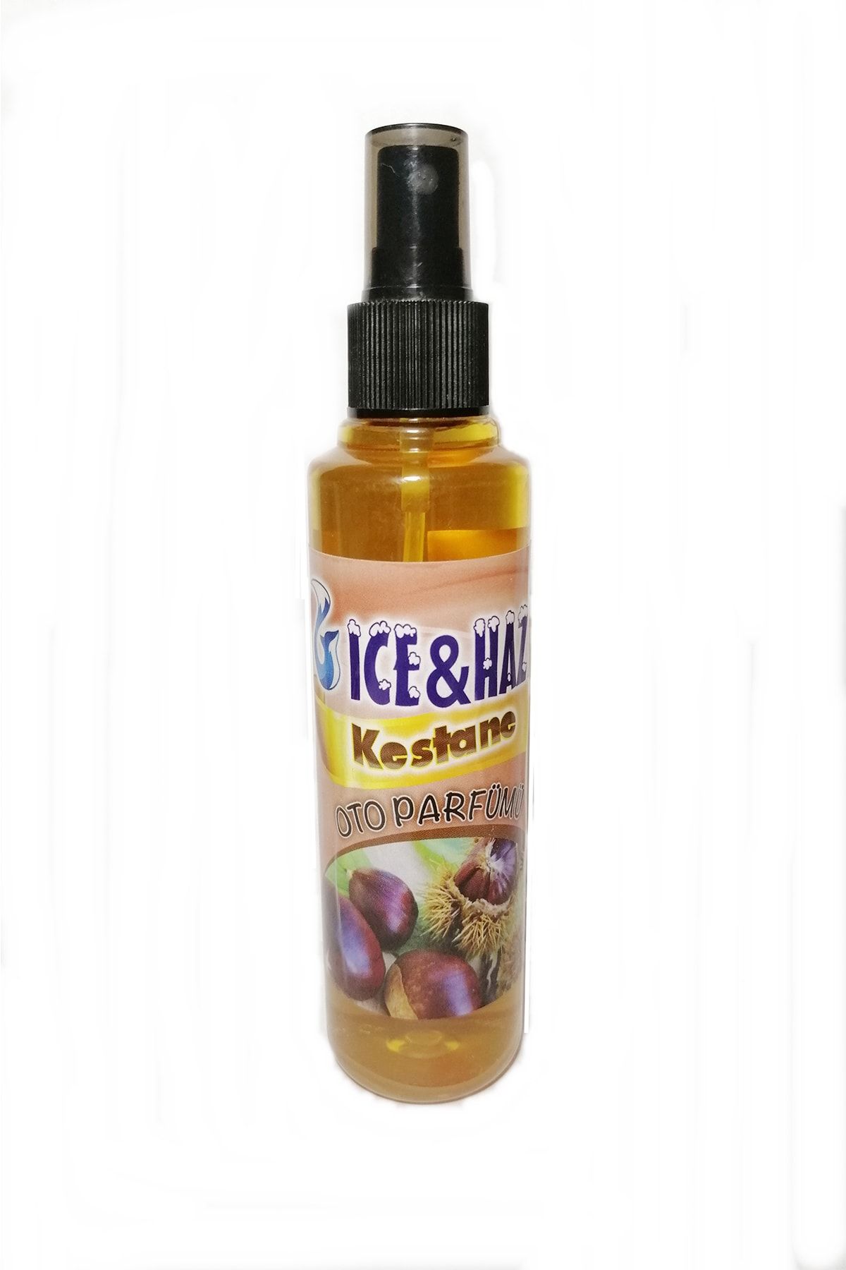 ICE&HAZE Sprey Kestane Kokulu Oto Parfümü Ve Kötü Kokuları Giderici 170 Ml Ferah Araba Parfümü