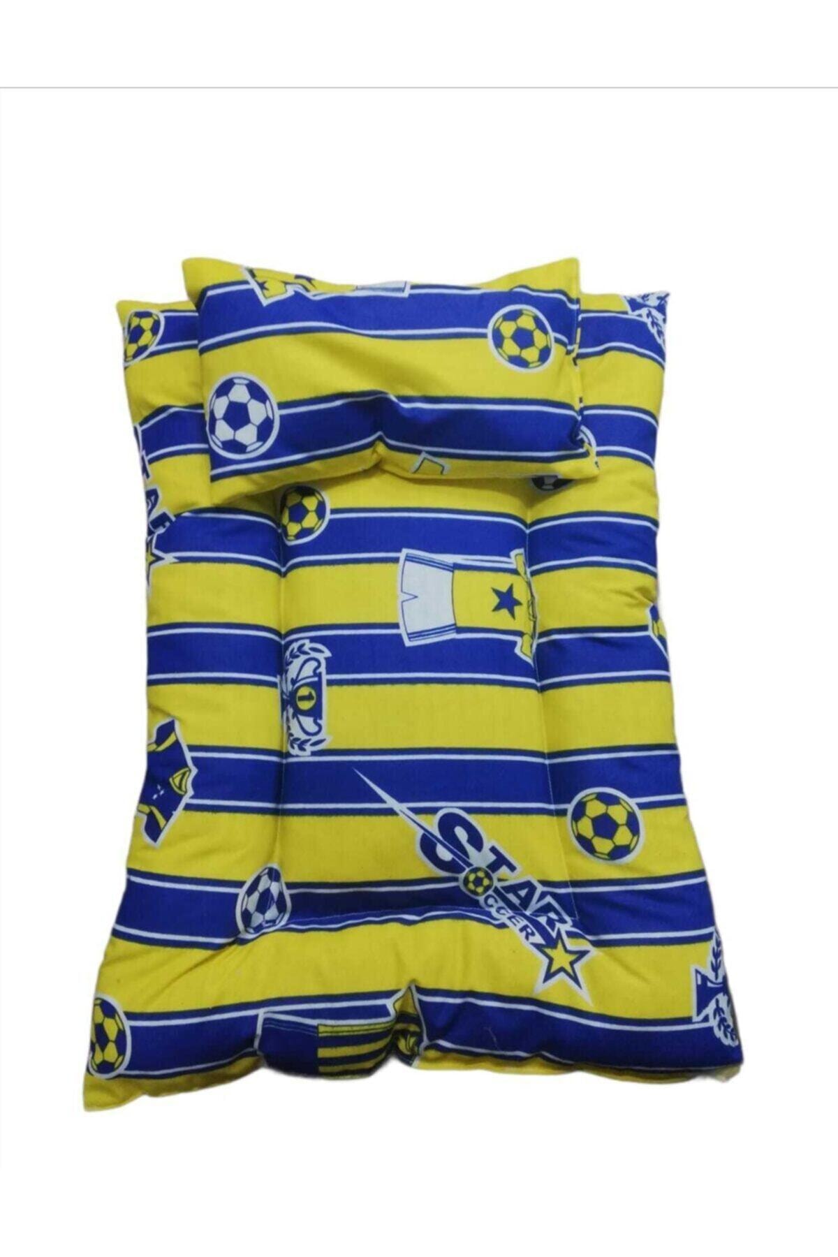 Mardinal Çocuk Minder Desenli + Yastık