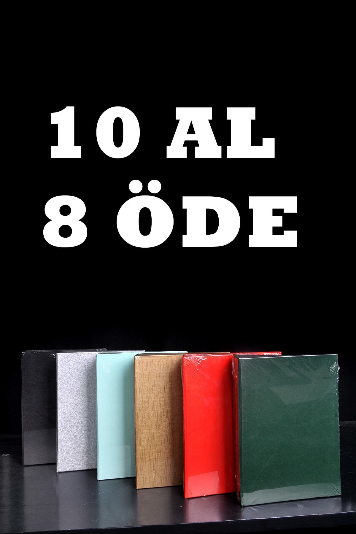 YEDİTEPEHAYAT 10 Adet 1000 Fotoğraflık 13x18 Albüm Karışık Renkler