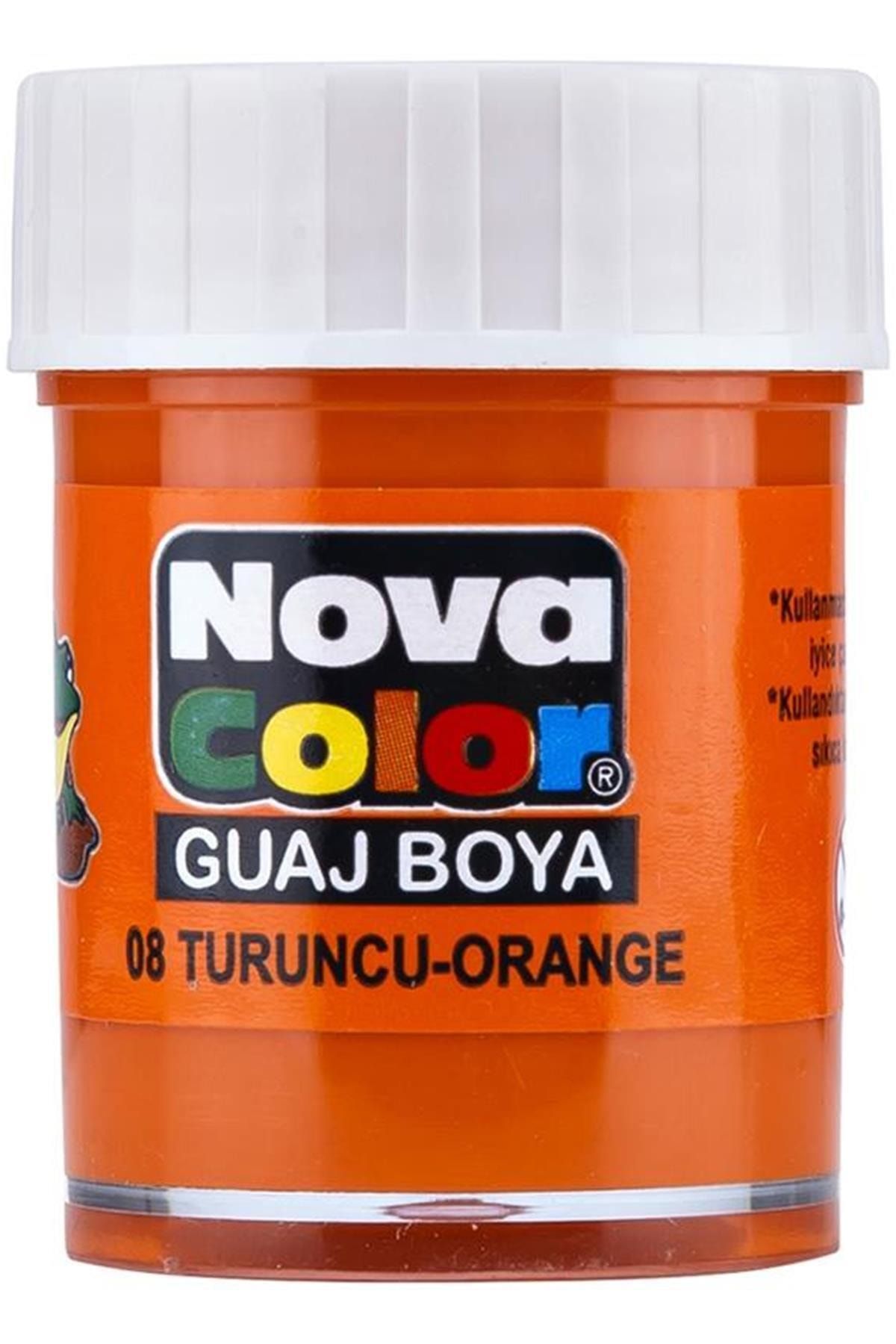 Nova Guaj Boya Turuncu Şişe Nc-110