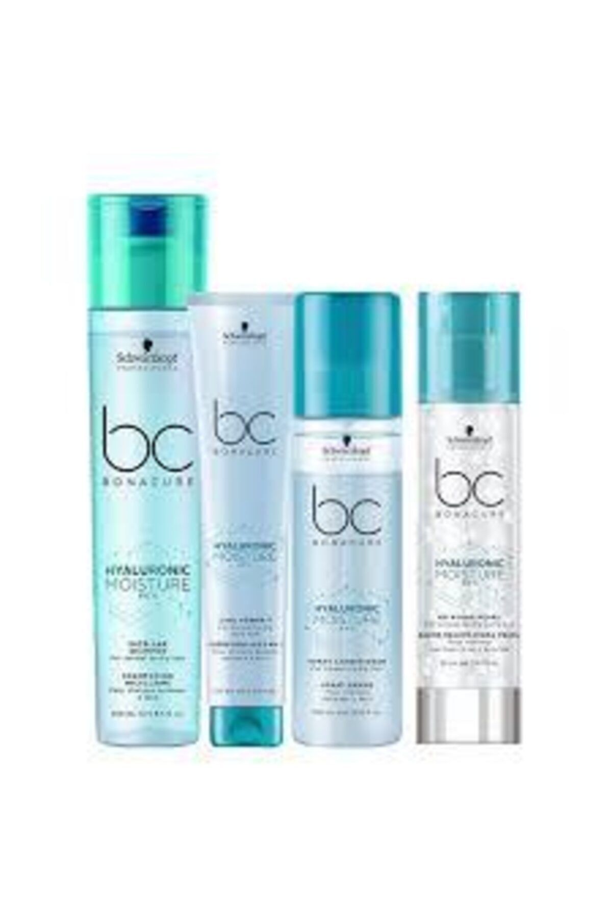 BC Bonacure - Dk Hair Clinic - Hyaluronic Nem Yükleme Ve Onarma Micellar 4 Lü Set