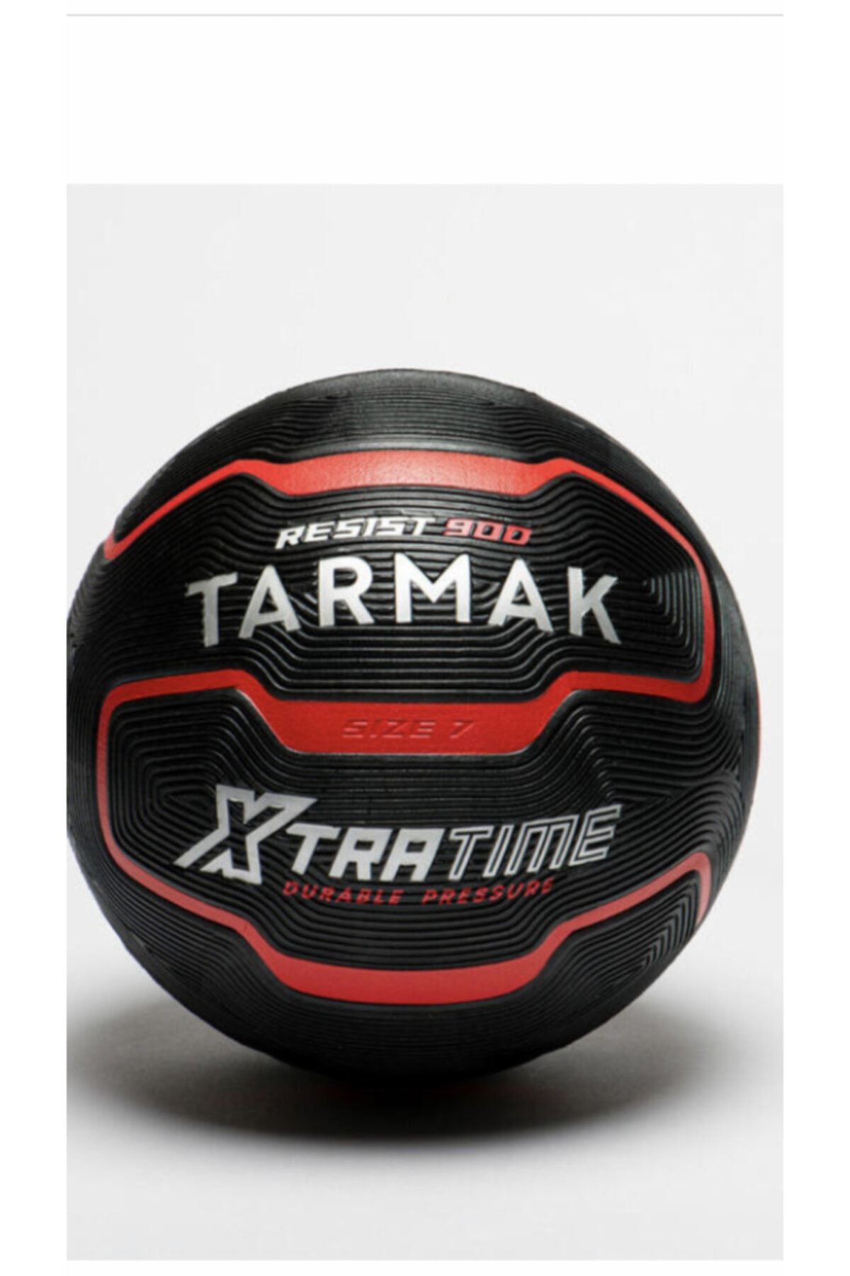 TARMAK Basketbol Topu - 7 Numara - Kırmızı / Siyah - R900