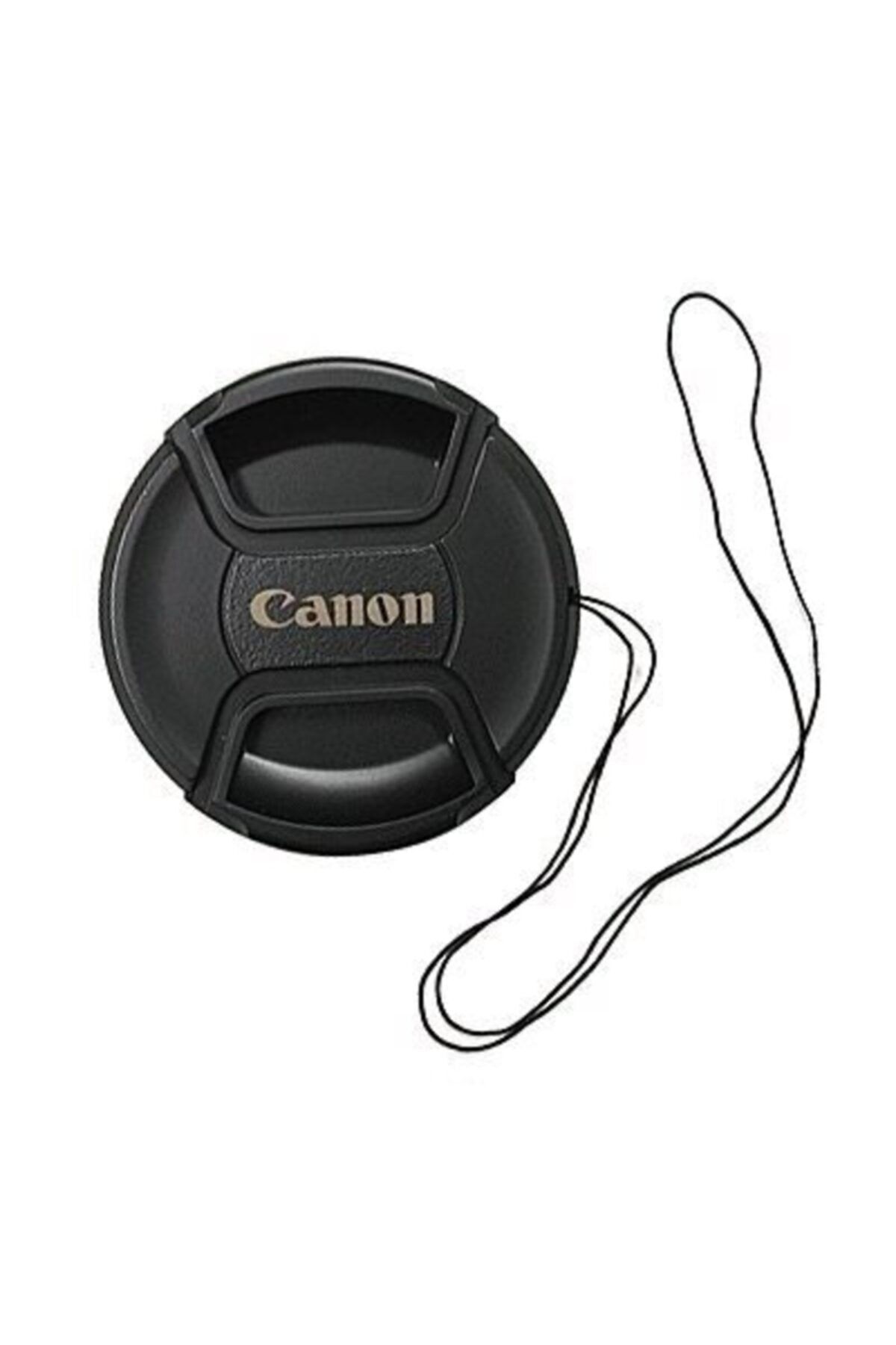 Mettzchrom Canon 18-55mm 75-300mm Lens Uyumlu 58mm Lens Kapak Bağcıklı Lens Kapağı