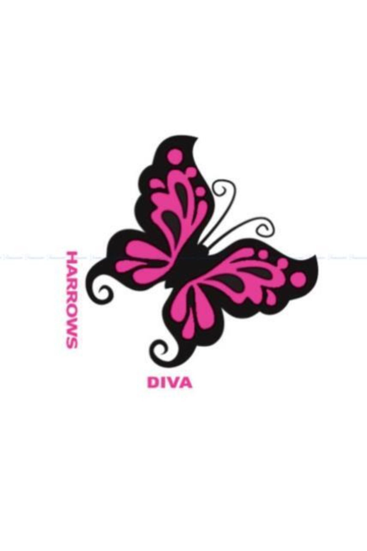 Harrows Diva Dart Flight Kelebek