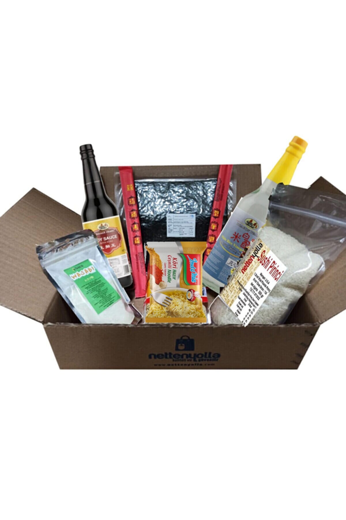 NETTENYOLLA Premium Sushi Gurme Set - Noodle Hediyeli