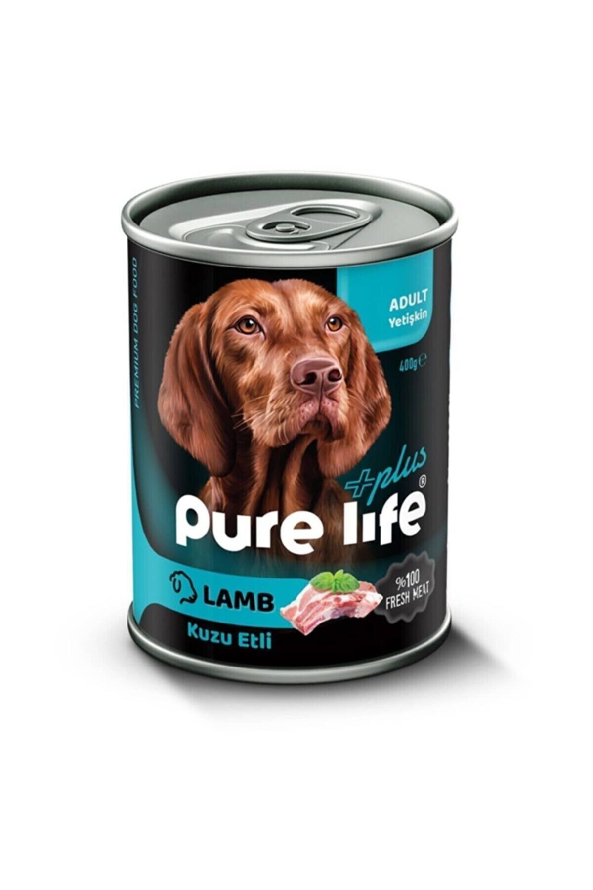 PureLife Kuzu Etli Yetişkin Konserve Mama 12adet 1koli