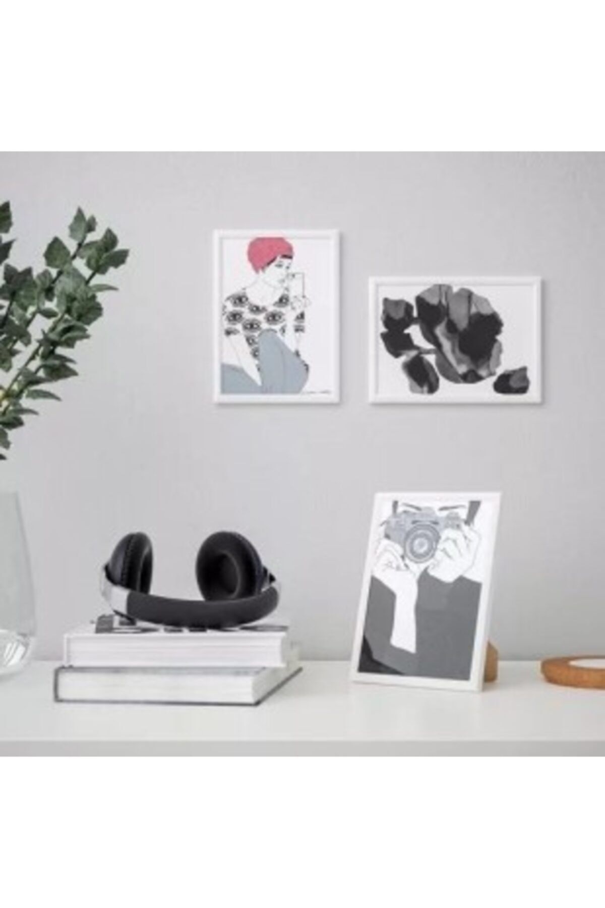 IKEA Beyaz Resim Çerçevesi 13x18