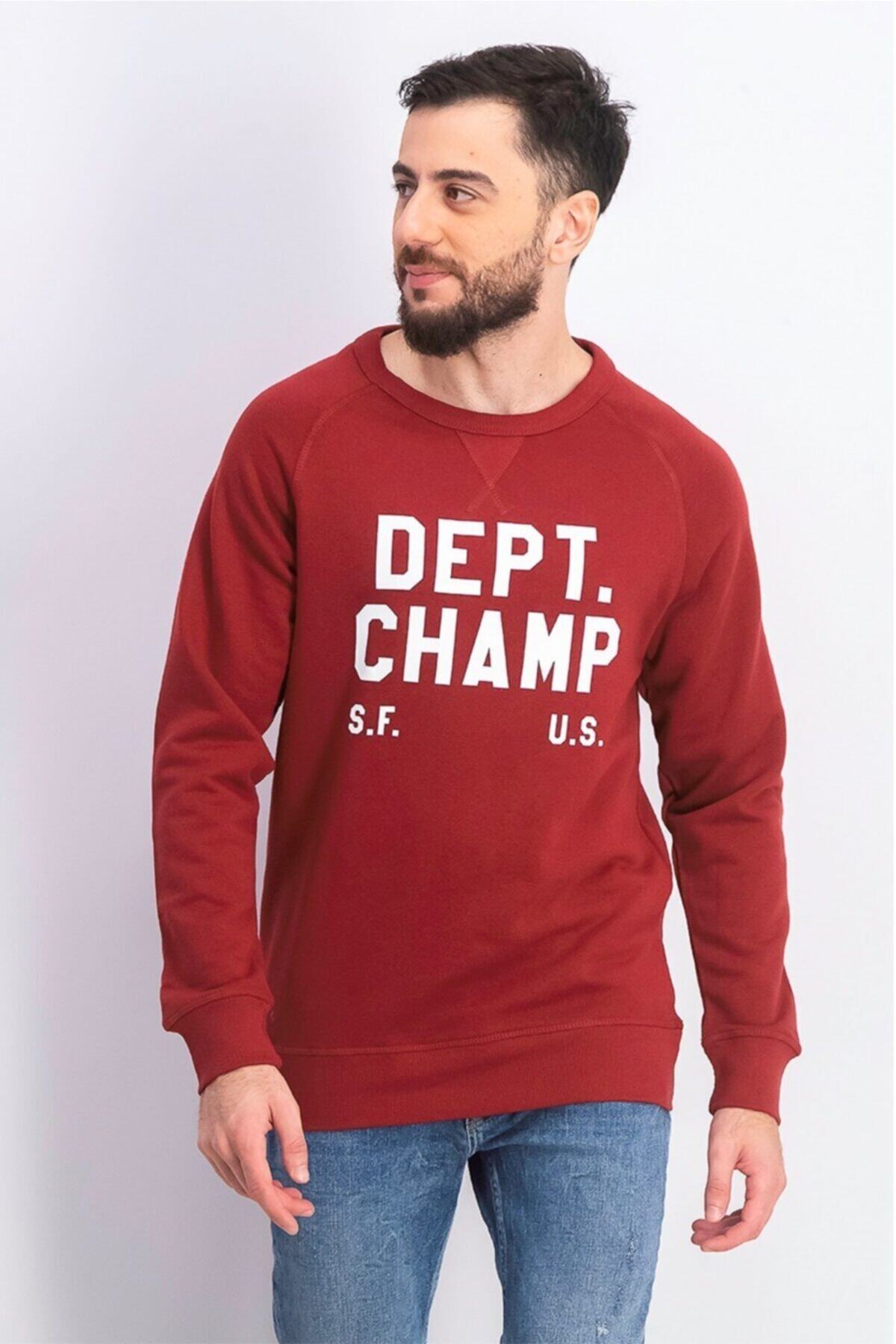 LEFTİES Lftman Sweatshirt Dept. Champ Bordo