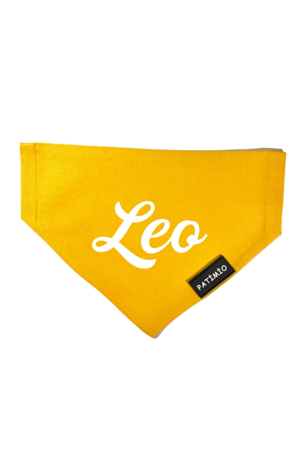 PATİMİO Yellow Tasma Fular Bandana Small
