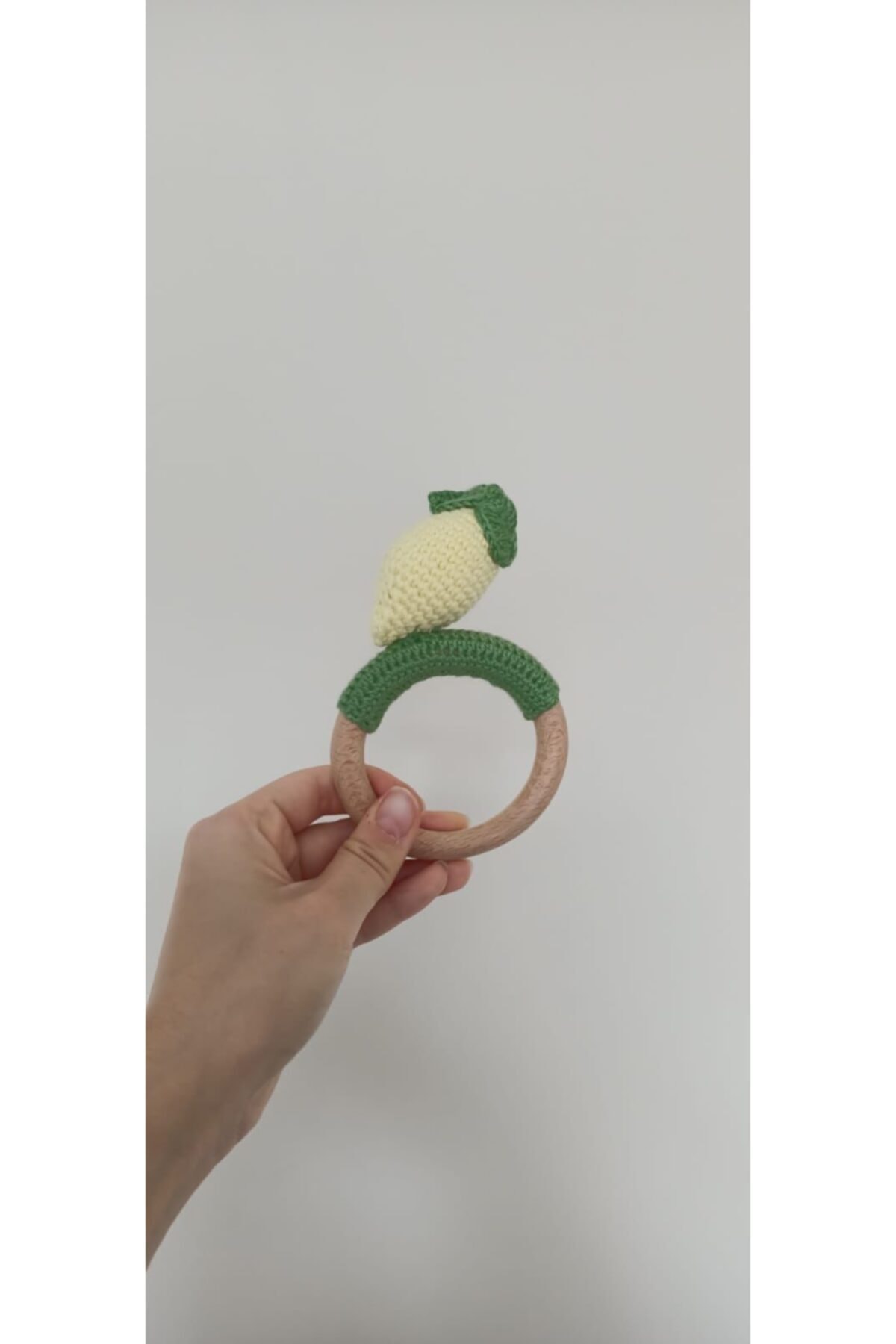 mediionline Organik Örme Amigurumi Diş Kaşıyıcı