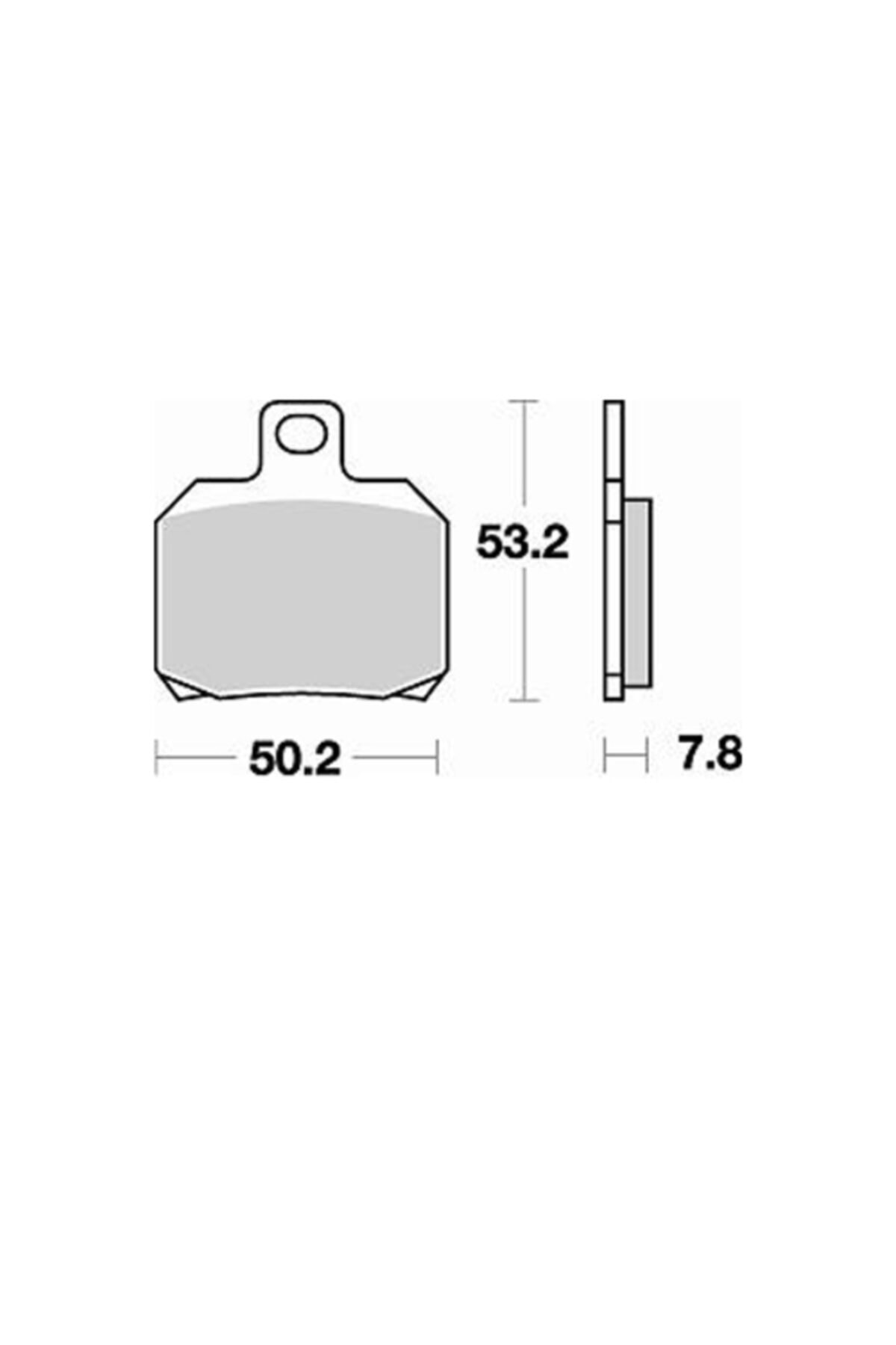 Moto Adv Garage Ducati 1200 Multistrada 10-14 Arka Fren Balatası Sinterli Braking