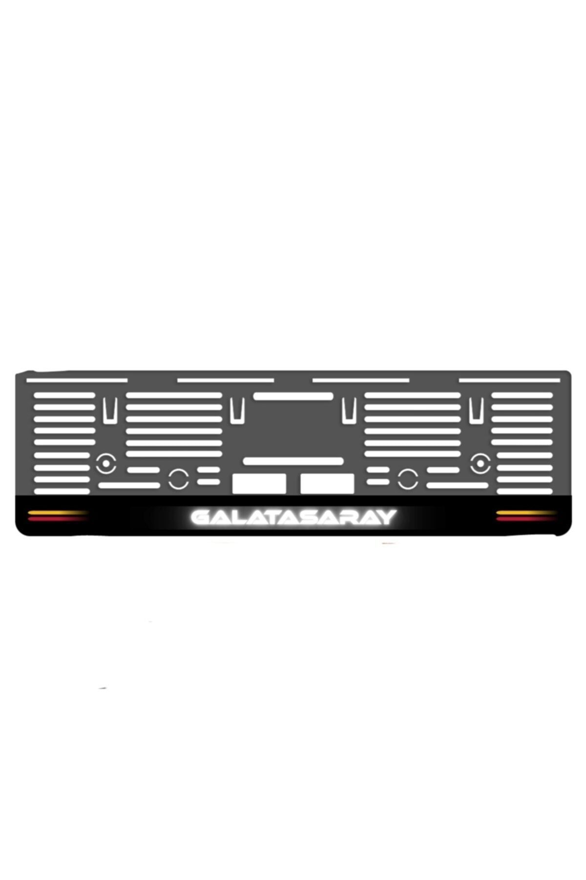 hediyerehberim Galatasaray Yazılı Plakalık Uv Baskı Kalitesi