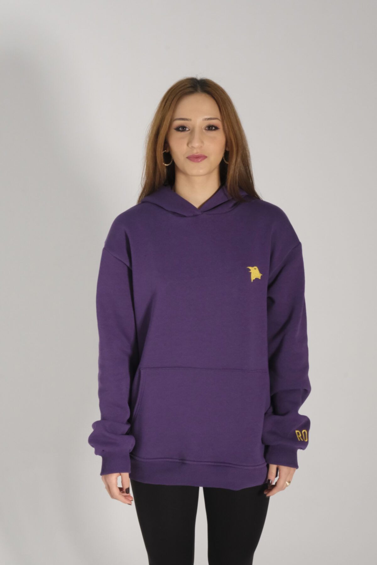Rooks Violet Oversize Sweatshirt