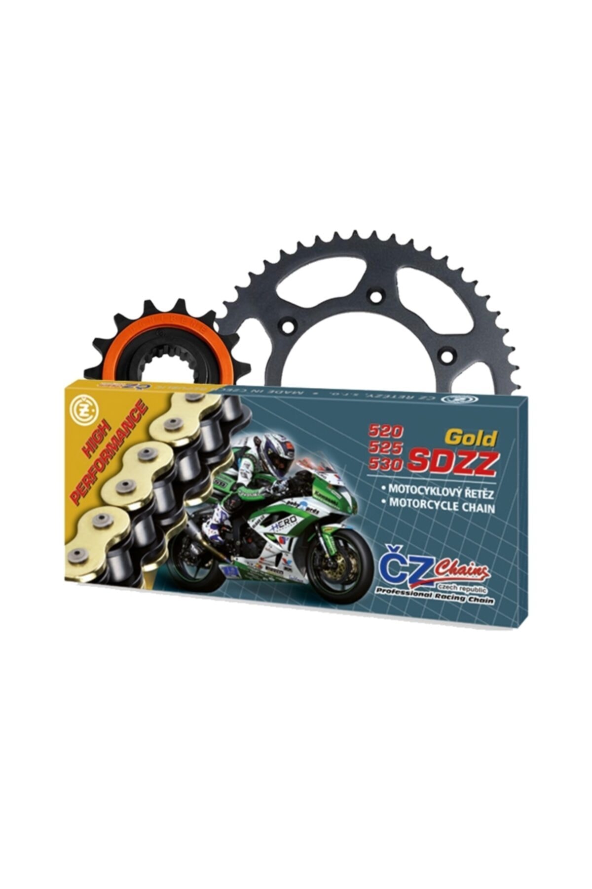 Braking Suzuki Gsx-r 600 01-05 Cz Zincir Dişli Set 16t-45t