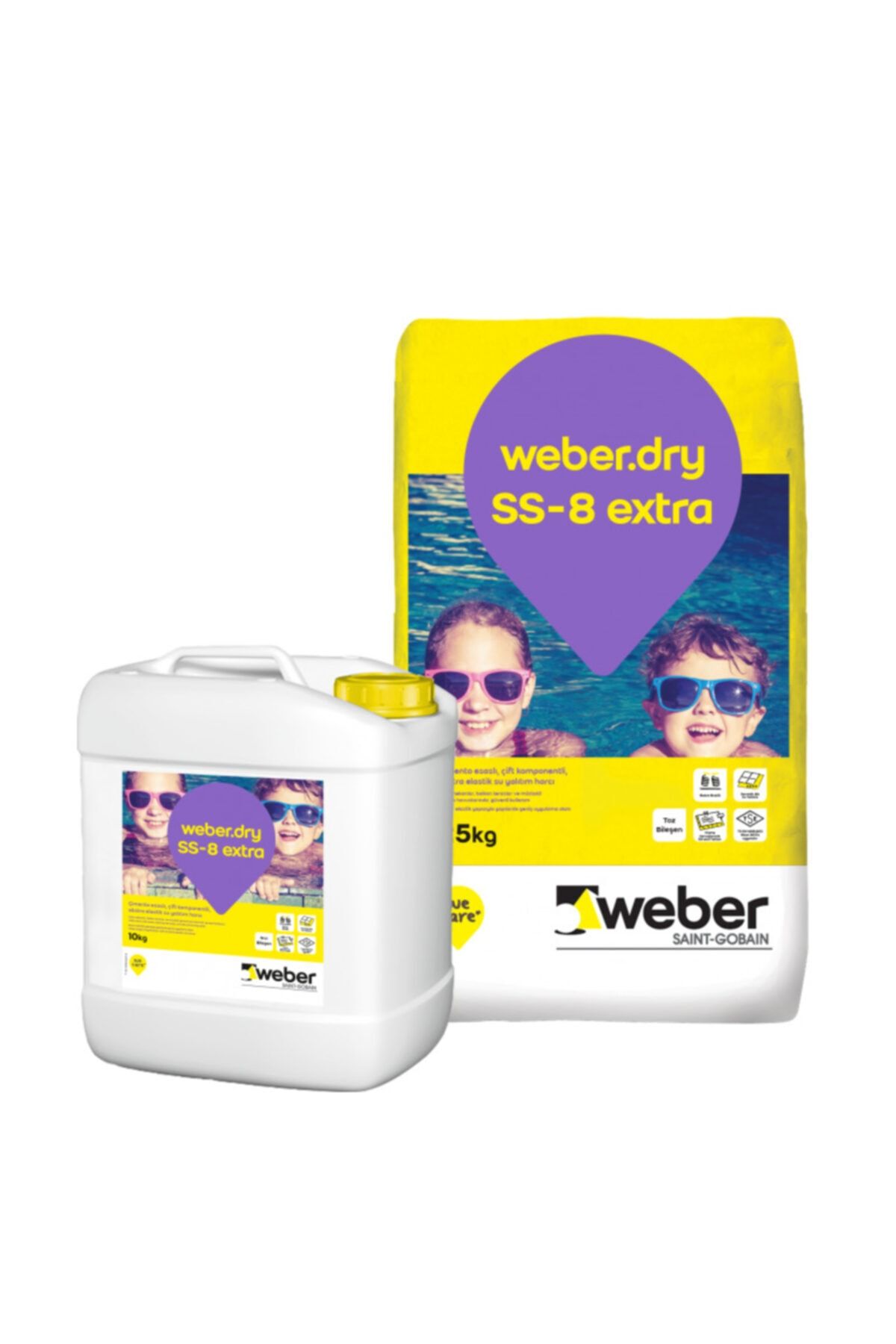 WEBER Ekstra Tam Elastik Su Yalıtım Malzemesi 35 kg