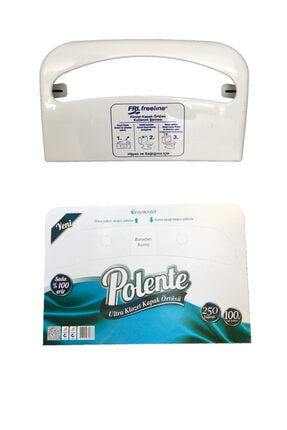 Polente Berta Brg K01p Plastik Klozet Kağıt Verici + Klozet Kapak Örtüsü