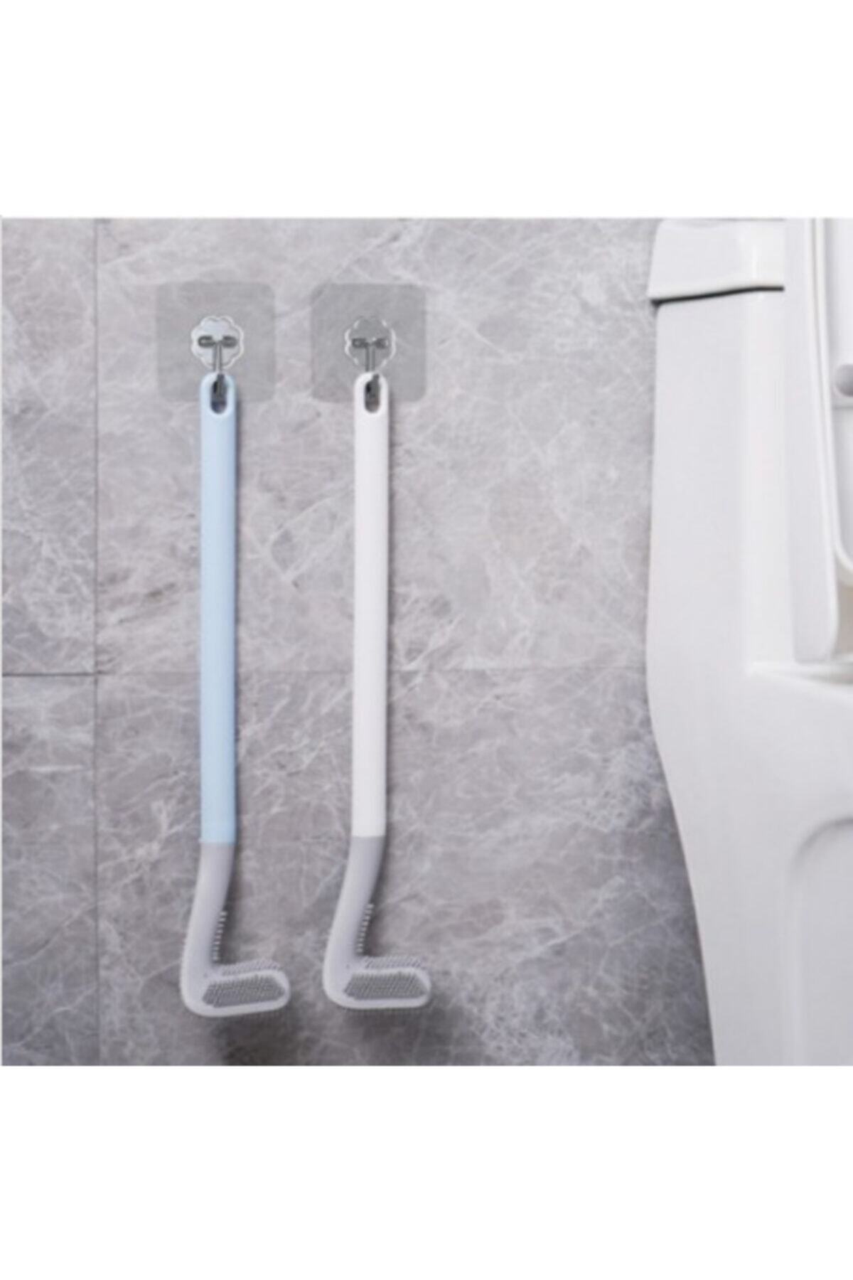 MATMAZELŞHOP Ergonomik Tasarımlı Silikon Tuvalet Fırçası