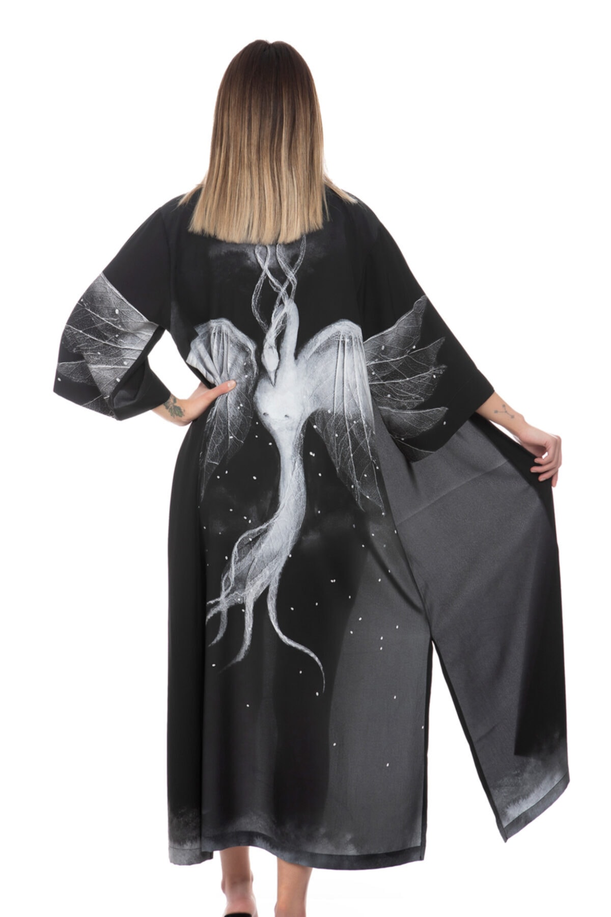 Yeşim Livaoğlu Lüx Anka Kimono Kaftan