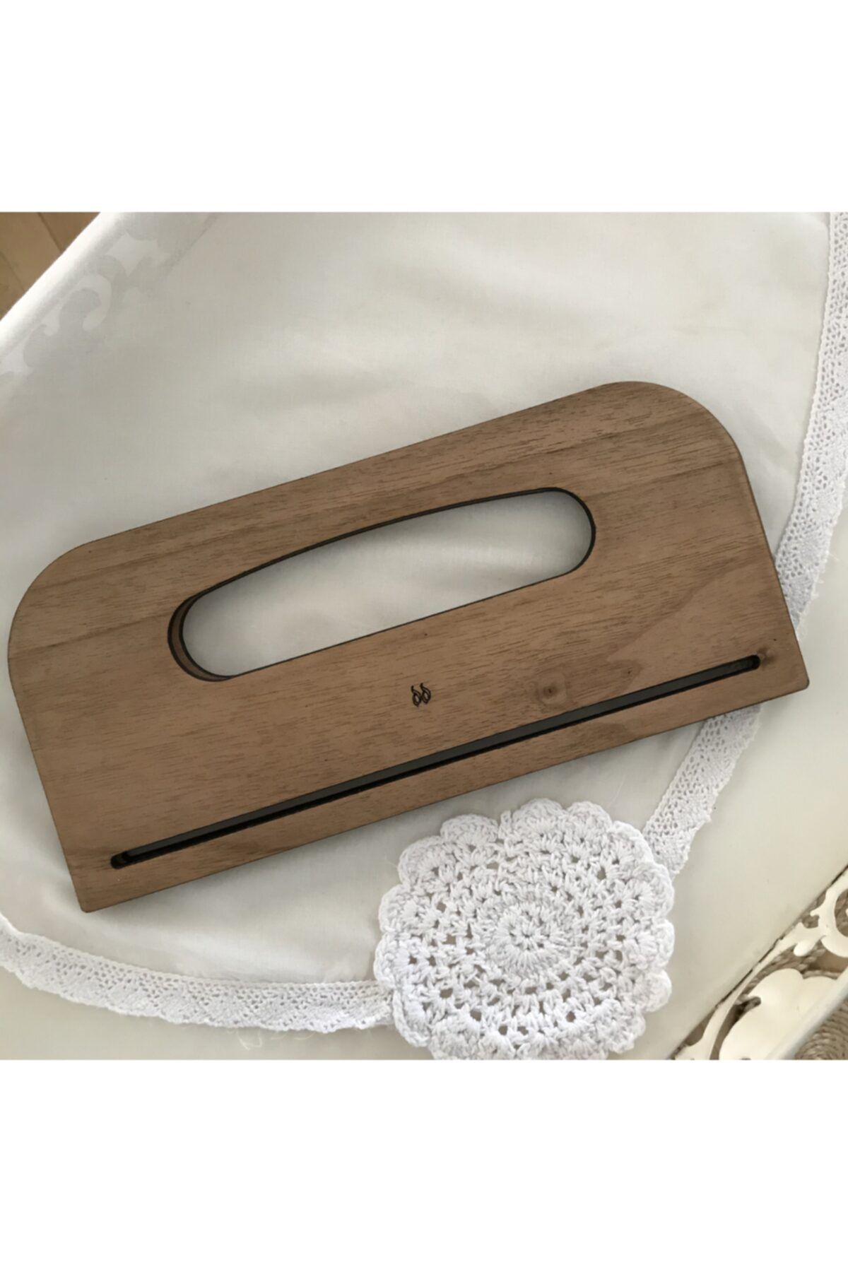 Küçük mucizeler Ahşap Çanta Sapı