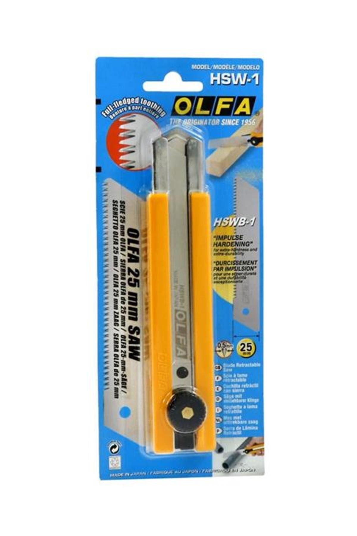 FLY BAZAAR Marka: Olfa Hsw-1 Testere Bıçak Ağır Sanayi Kategori: Ofis Sarf Tüketim Malzemeleri