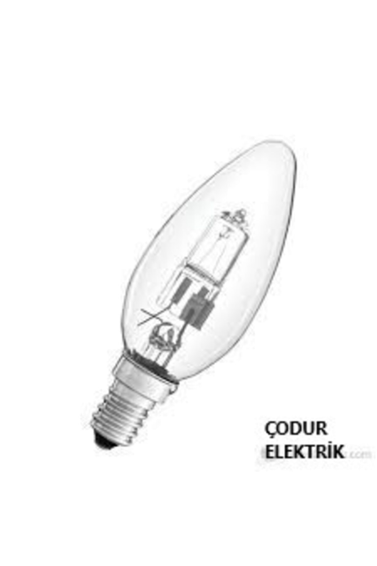 YNL LIGHT 28w=40w E14 Şeffaf Helojen Buji Ampul