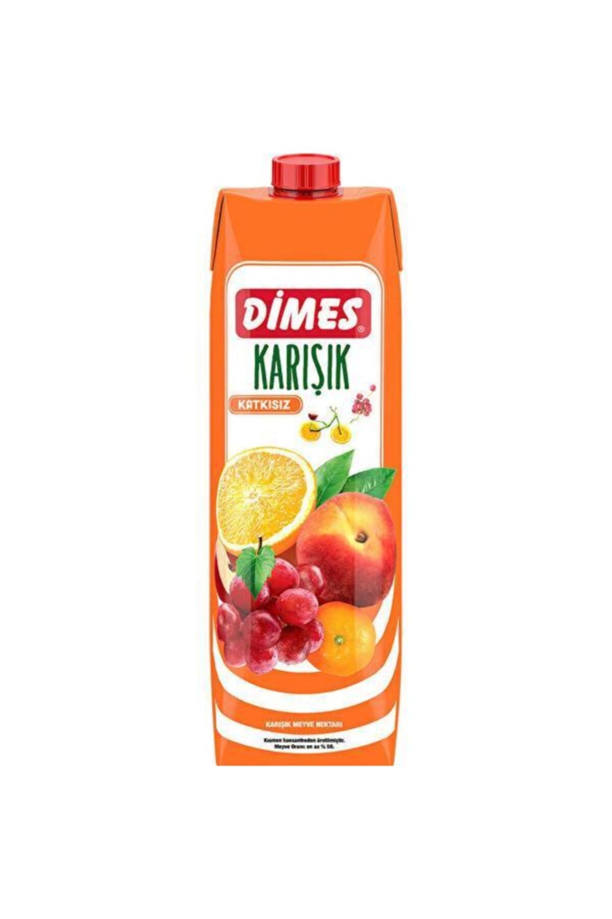 Dimes Meyve Suyu 1lt Karışık X 12 Adet
