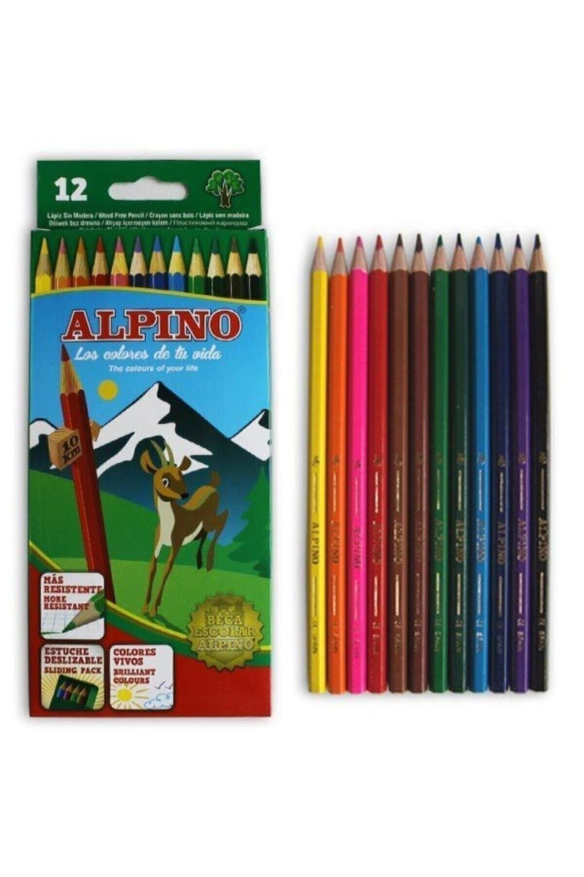 Alpıno Lisanslı Al-10654 12'li Uzun Kuruboya