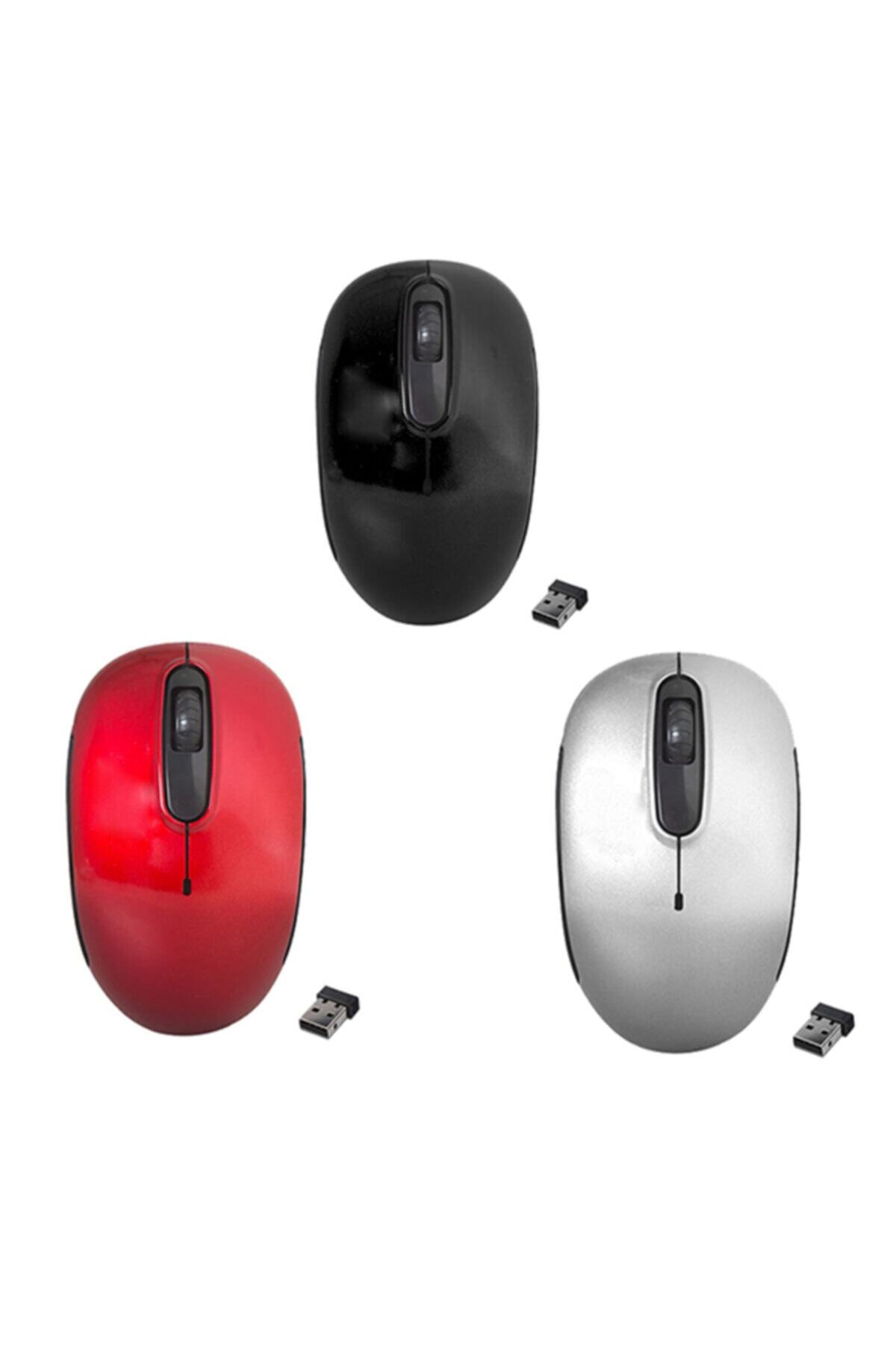 Everest Smw-666 Usb 2.4ghz Optik Kablosuz Mouse (gümüş*siyah*kırmızı)