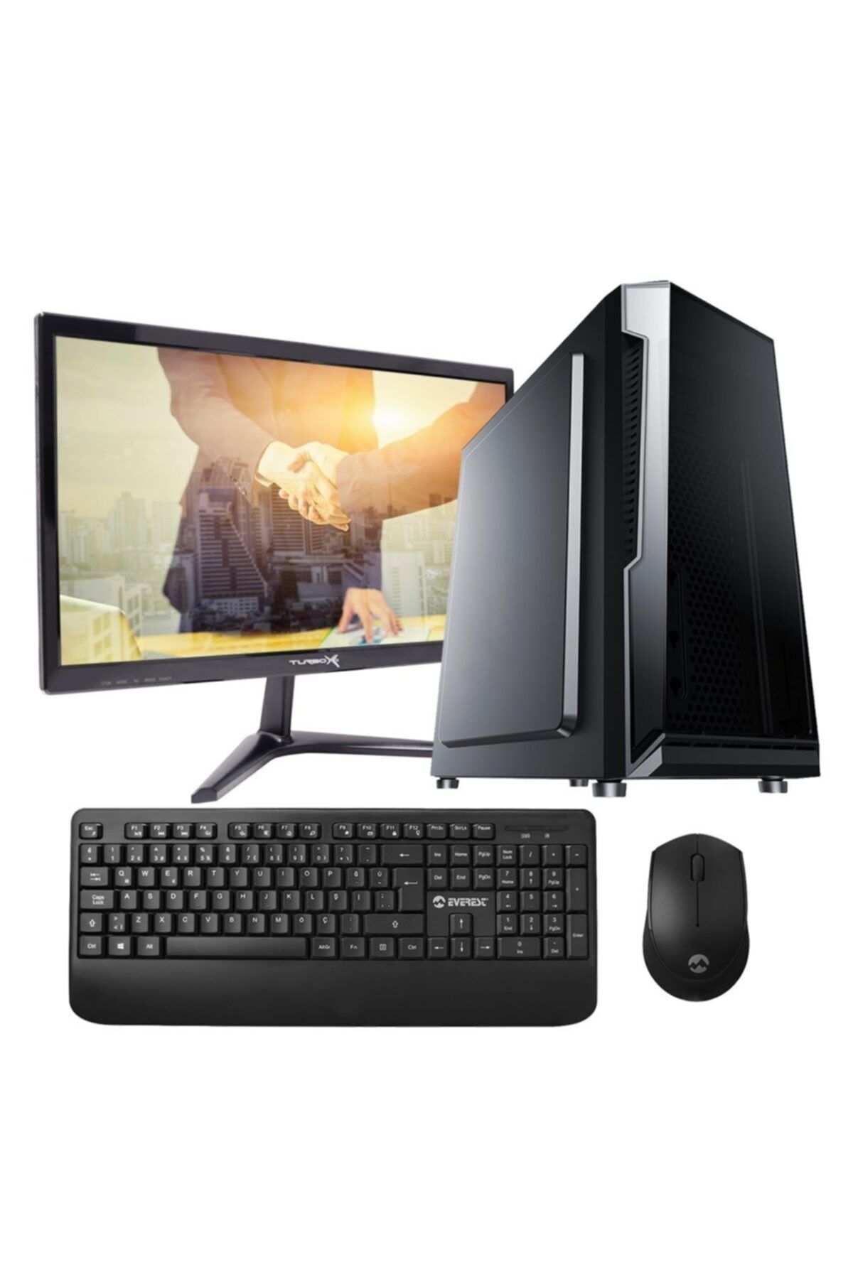 TURBOX Tx1139 I3 3220 8gb Ram 128gb Ssd 19.5'' Monitör Masaüstü Ofis Bilgisayarı