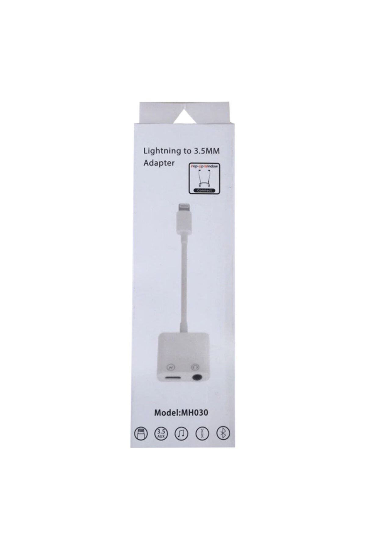 Powermaster Mh030 Iphone Kablo Tip Şarj Ve Lıghtnıng Kulaklık Çoklayıcı