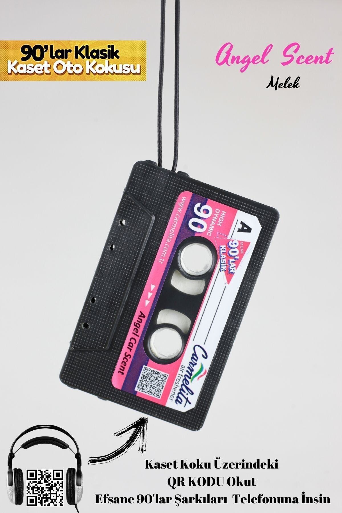 Jimena Natural Nostaljik Kaset Şeklinde Oto Kokusu -melek