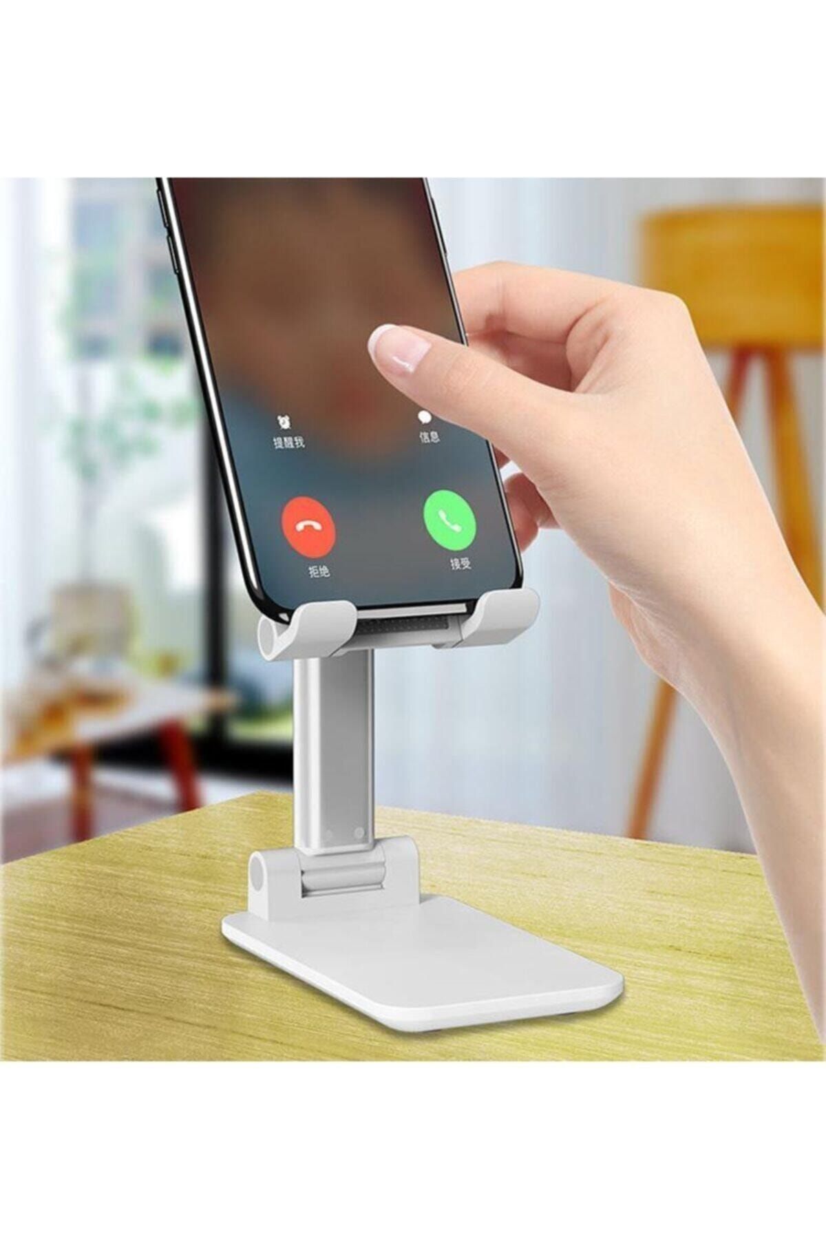 HAYATINIZI KOLAYLAŞTIRIN Cep Telefonu Ve Tablet Masaüstü Standı Telefon Tablet Tutucu