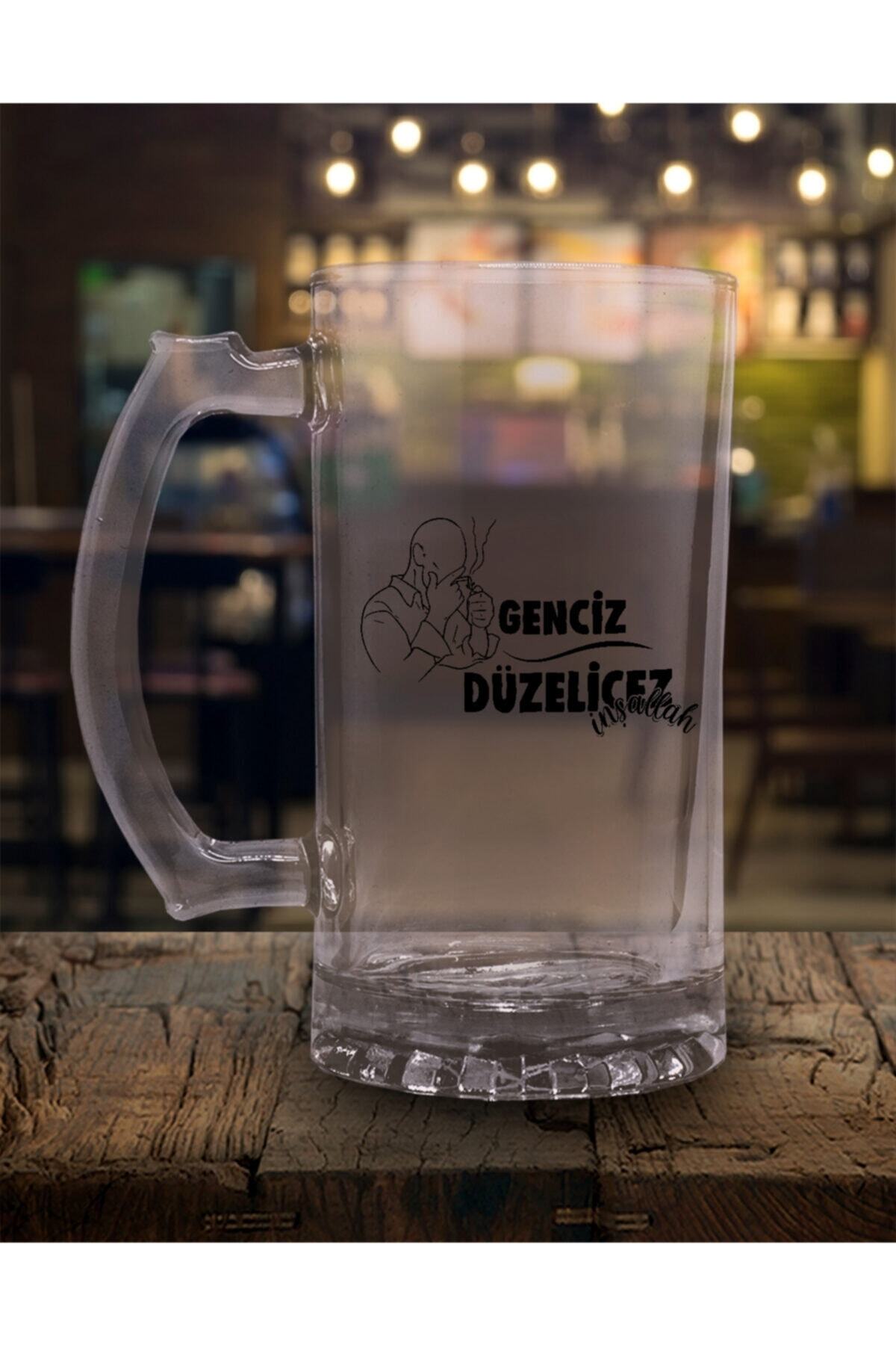 Trakya Bazaar Genciz Düzelicez Inşallah (bira Bardağı)
