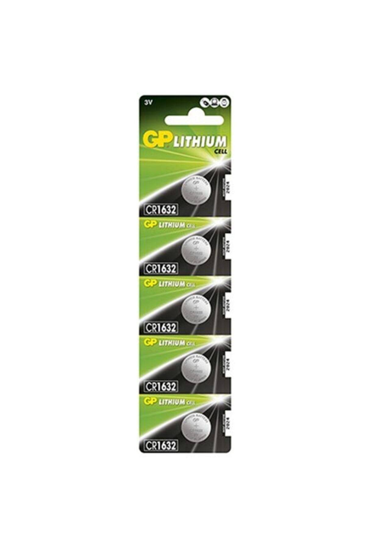 PANASONIC Gp Cr1632 3v Lityum Pil 5li Kartela Paket Fiyat
