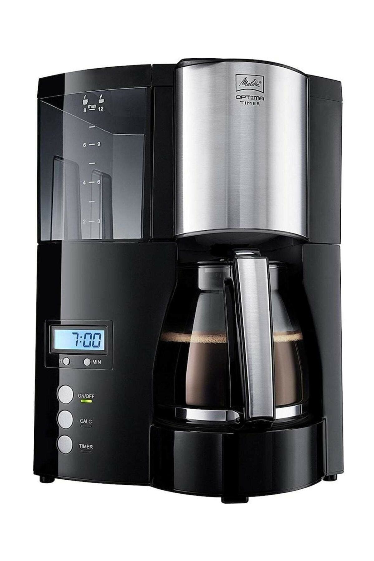 melitta Optima Timer Filtre Kahve Makinesi Siyah