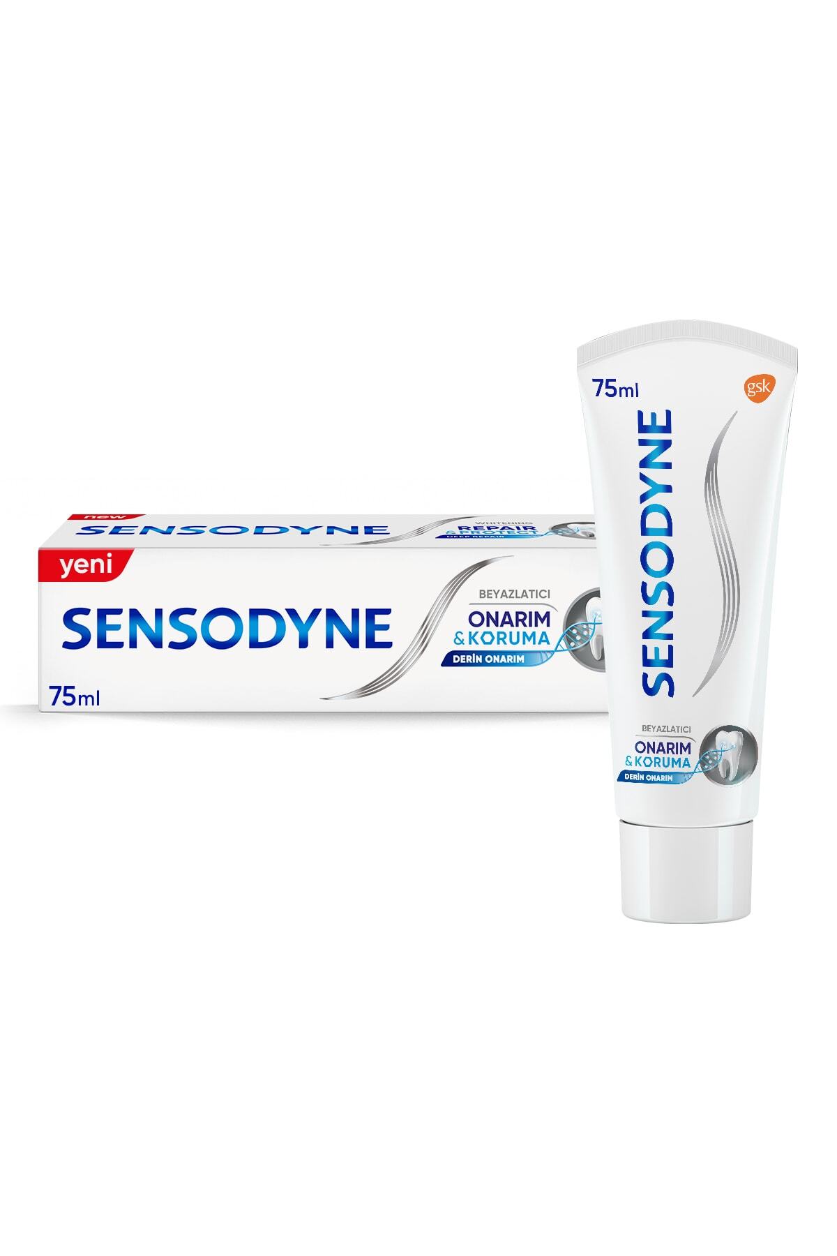 Sensodyne Onarım Koruma Beyazlatıcı Diş Macunu 75 ml