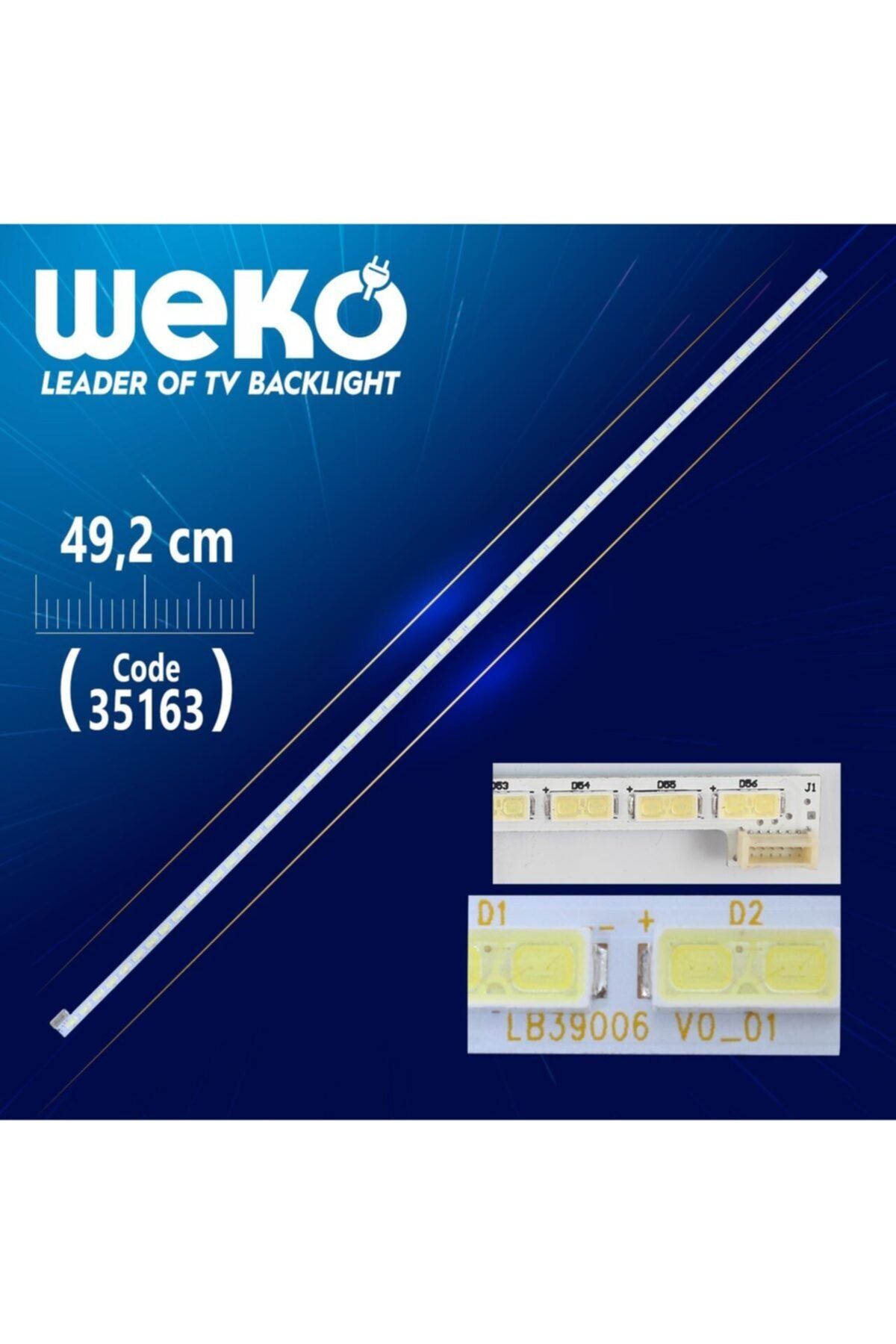 MERTER E117098 - E312082 - 39 Lb39006 V0_01 - 49.2 Cm 56 Ledli - (wk-250) Au039lb01