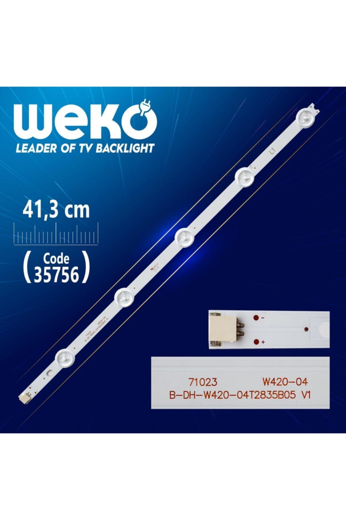 MERTER 42 Row2.1 Rev 0.6 1 L1-type 6916l-1214a - 41.3 Cm 5 Ledli - (wk-1224)