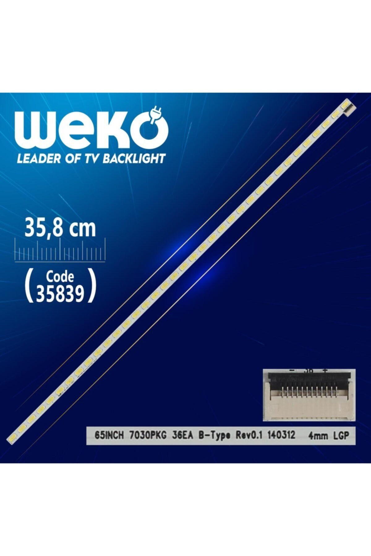 WEKO 65ınch 7030pkg 36ea B-type Rev0.1 140312 - 35.8 Cm 36 Ledli - (wk-1301)
