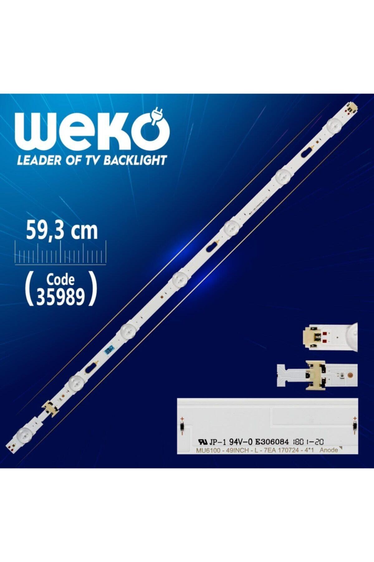MERTER Mu6100 49inch-l-7ea 170724-4*1 Anode - 7 Ledli 59.3cm