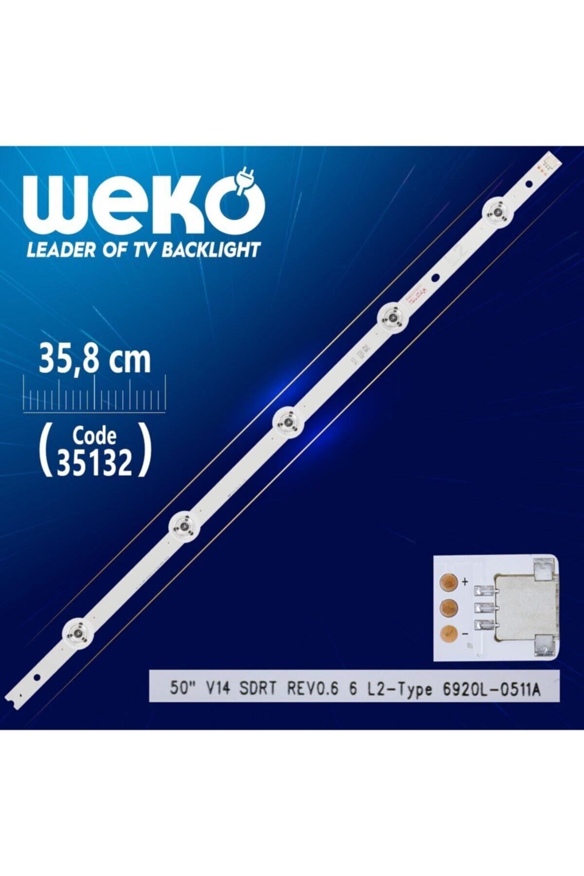 WEKO 50 V14 Sdrt Rev0.6 6 L2-type 6920l-0511a - 51 Cm 5 Ledli - (wk-398)