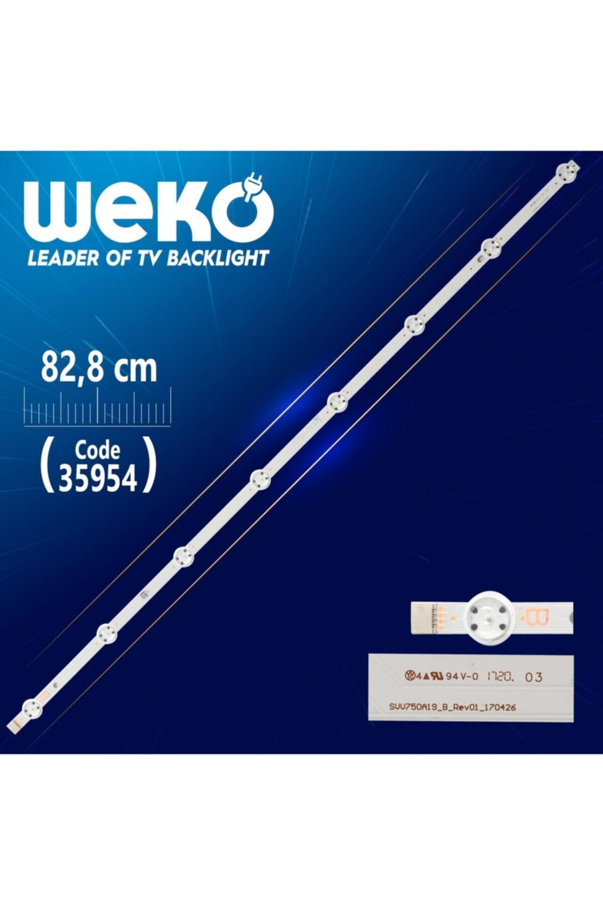 WEKO Svv750a19_b_rev01_170426 8 Ledli 82.8 Cm