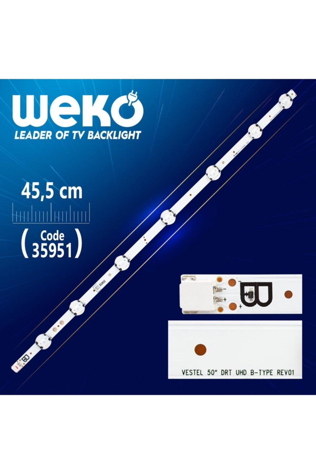 WEKO Vestel 50 Drt Uhd B-type Rev00 7 Lensli 45.4 Cm