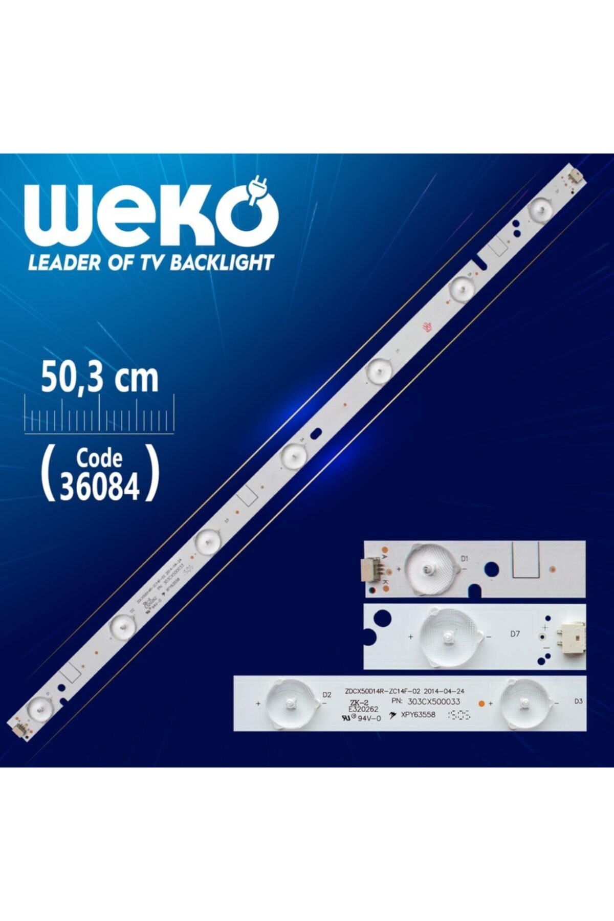 MERTER Zdcx50d14r-zc14r 303cx500034 7 Ledli 50.3 Cm