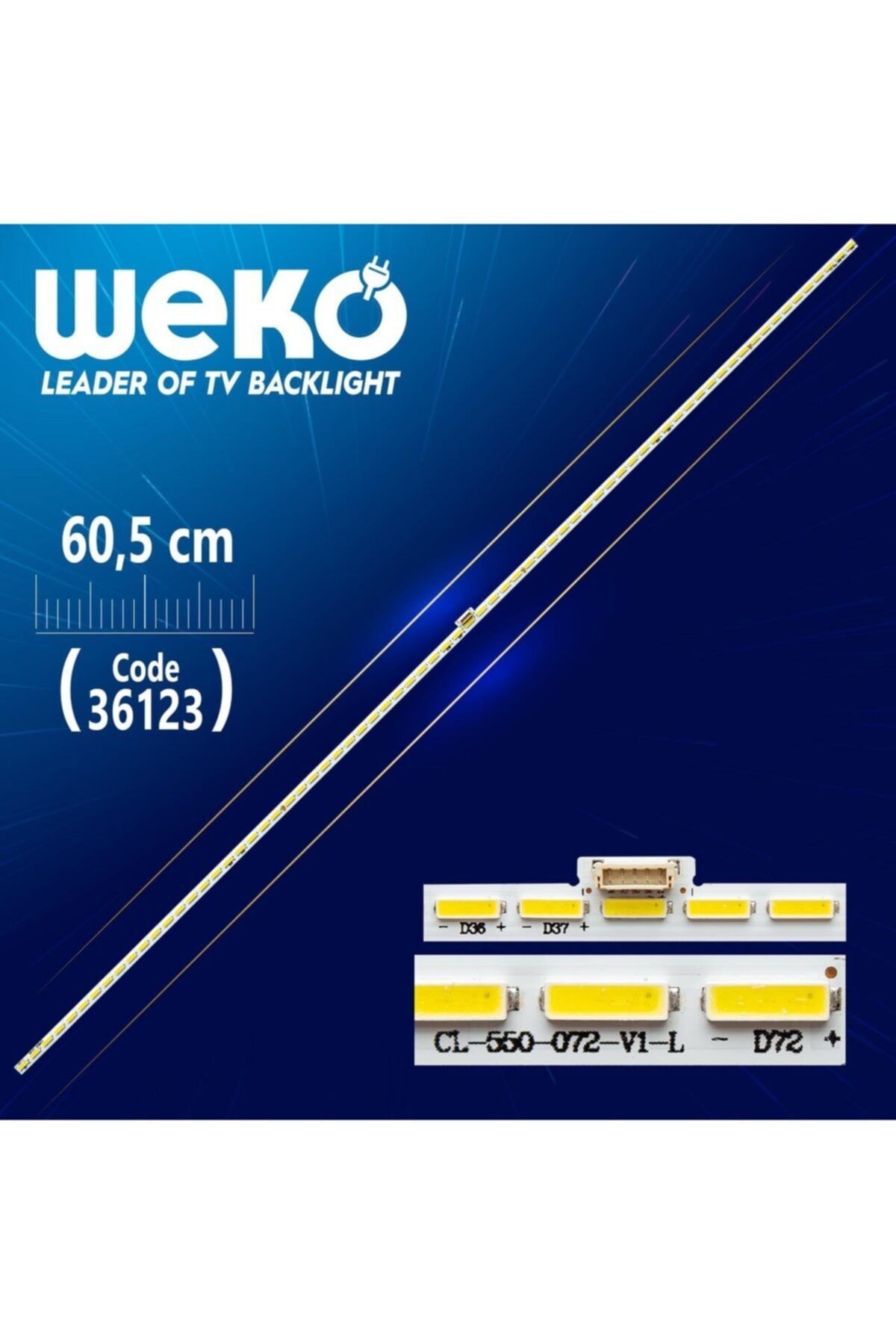 MERTER Cl-550-072-v1-l 11800821-a0 72 Ledli 60.5 Cm
