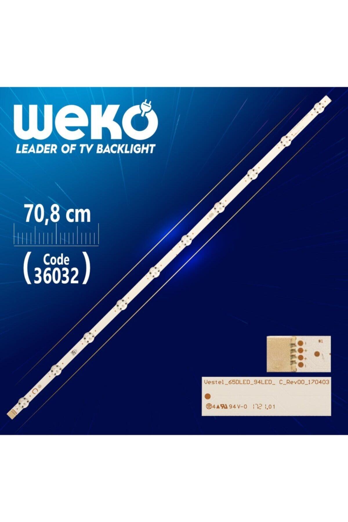 MERTER Vestel_65dled_94led_ C_rev00_170403 10 Lensli 70.8 Cm