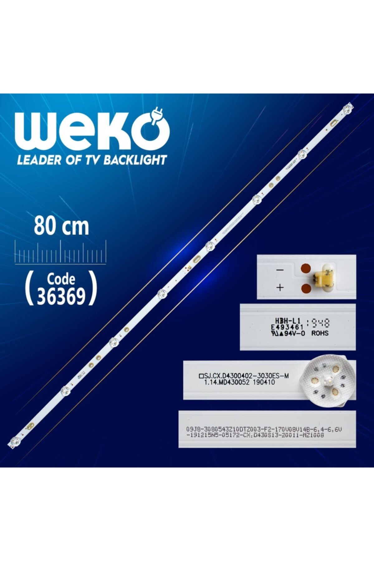 MERTER Sj.cx.d4300402-3030es-m 1.14.md430052 190410 8 Ledli 80 Cm